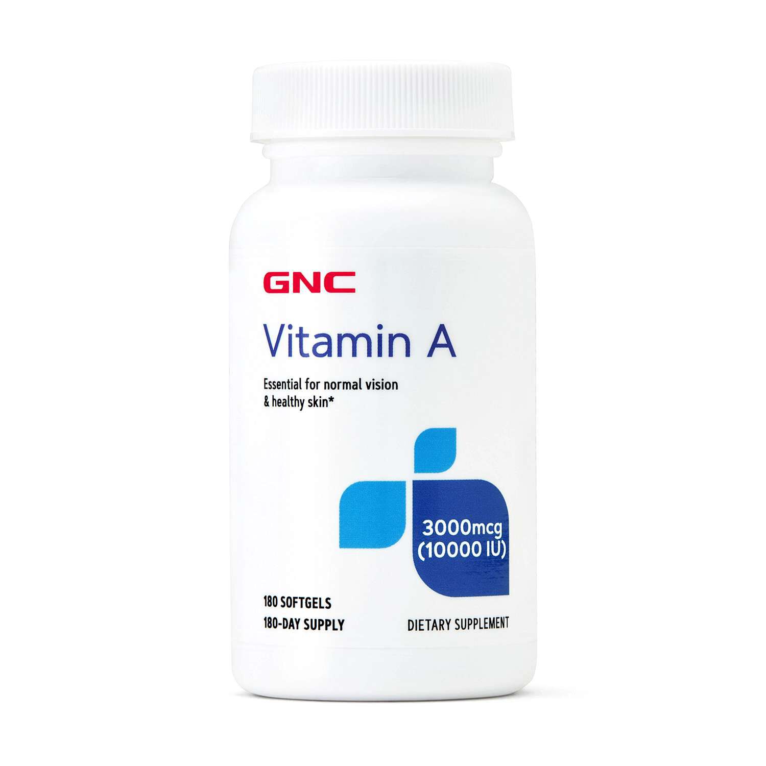 Vitamin A 10000IU - 180 Softgels (180 Servings)  | GNC